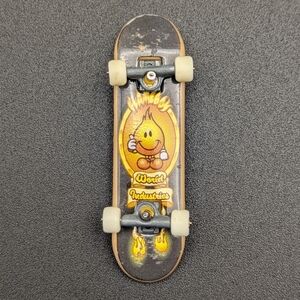 Mini Tech Deck 57mm World Industries Flame Boy Vintage TM Original Fingerboard